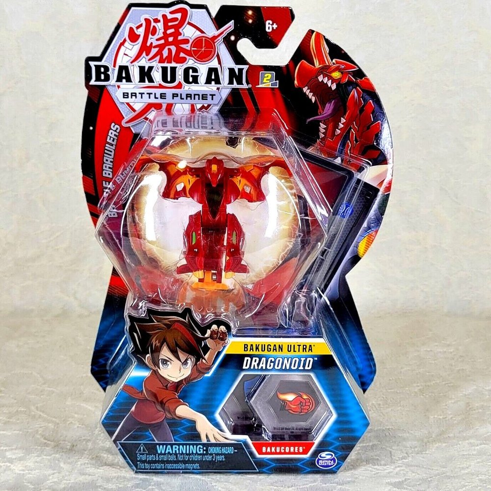 Bakugan Dragonoid Battle Planet Battle Brawlers Ultra Bakucores Spin Master New